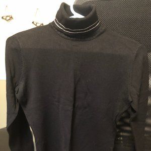 black turtleneck